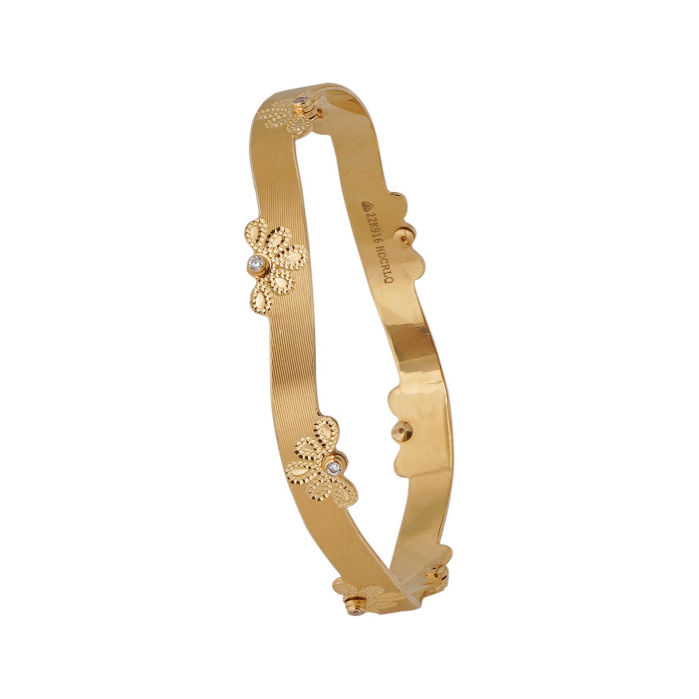 Laser Cut Designer Bangle Set of 2