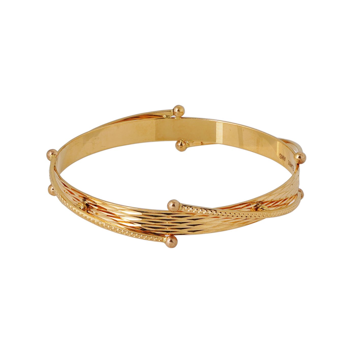 Laser Cut Designer Bangle Set of 2
