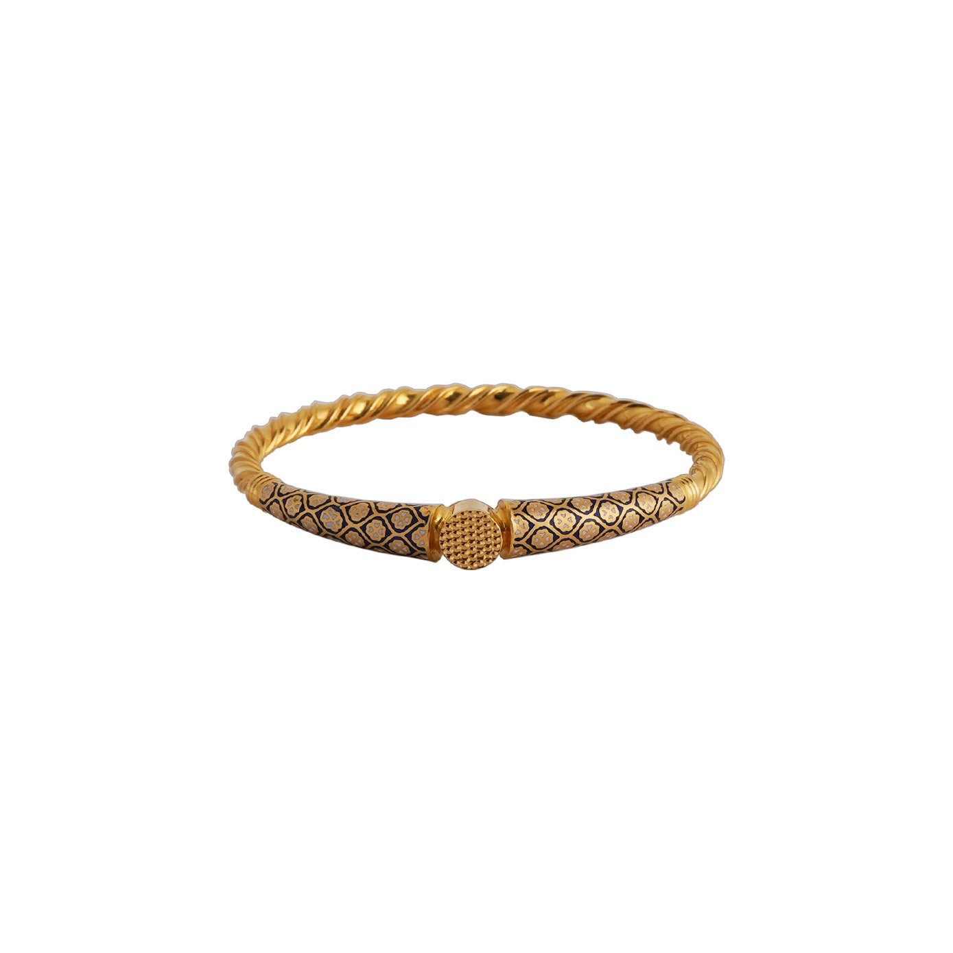 Hollow Tube Bangle Set of 2