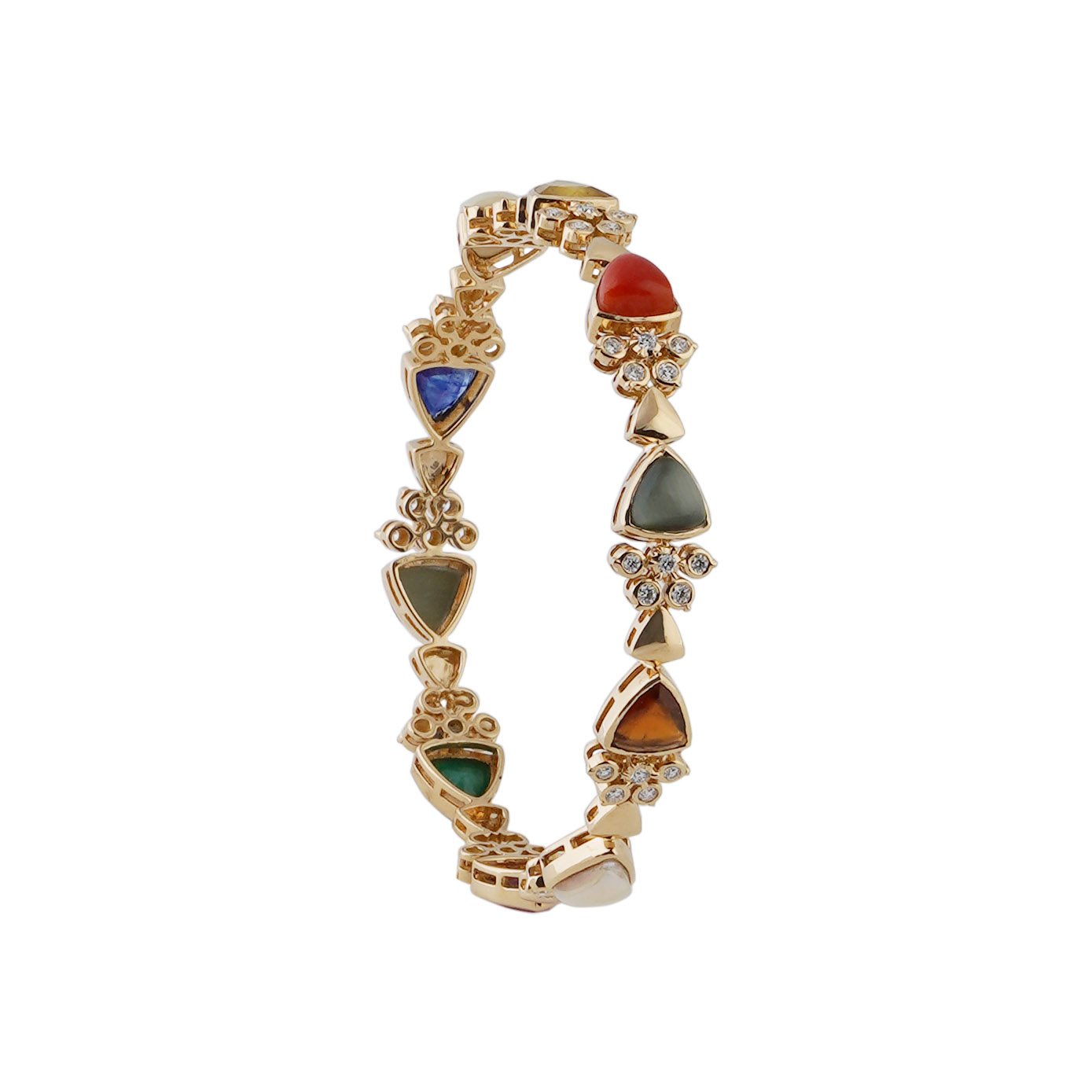 Diamond Navarathna Bangle