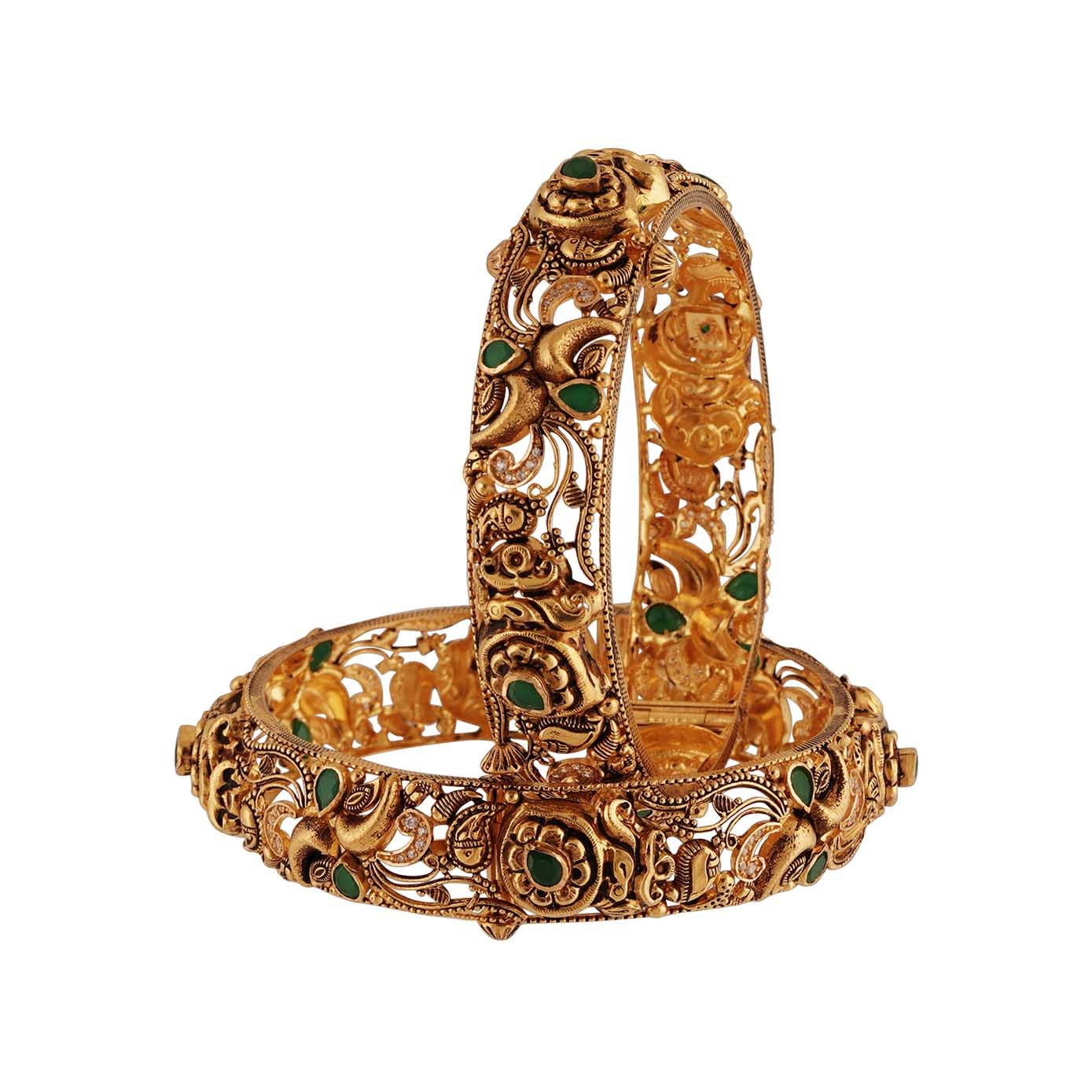 Antique Stone Bangle