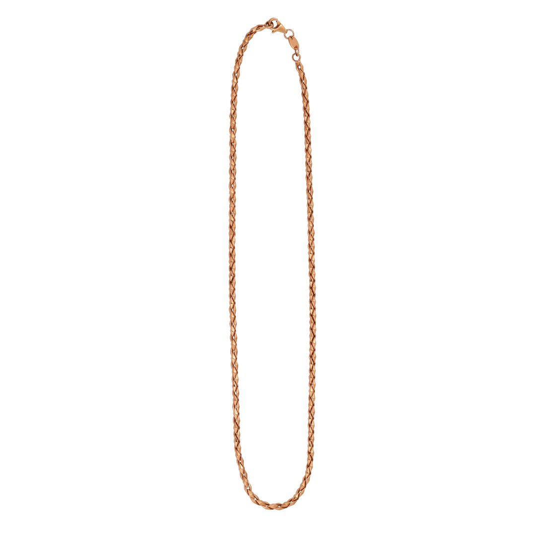 18kt Rose Gold Chain