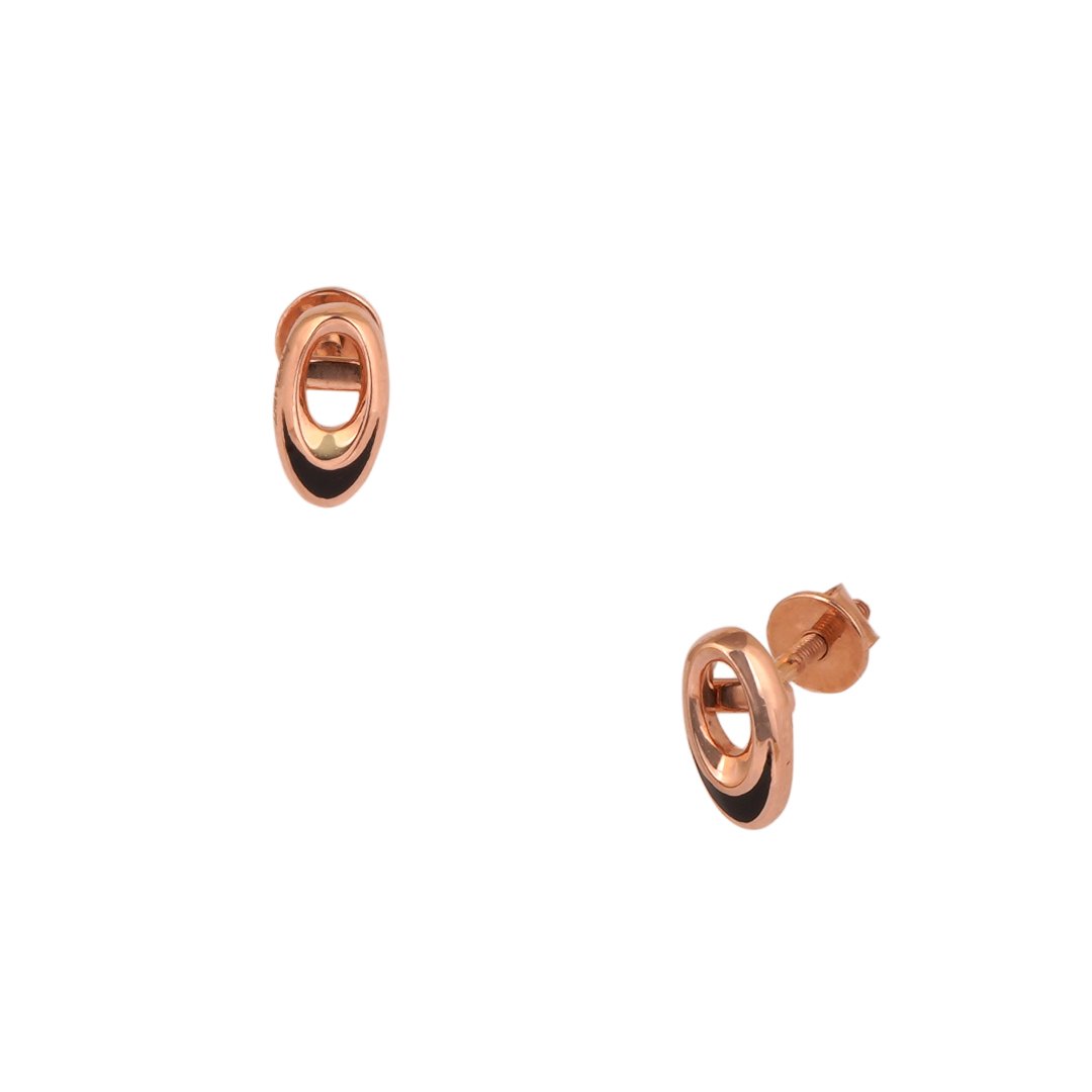 18kt Rose Gold Pendant chain set