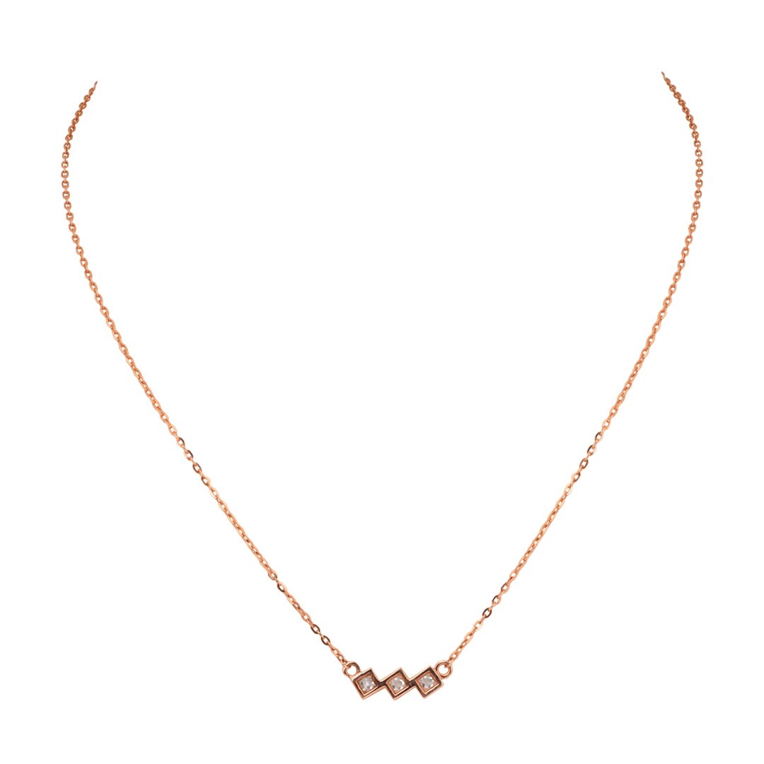 18kt Rose Gold Pendant chain