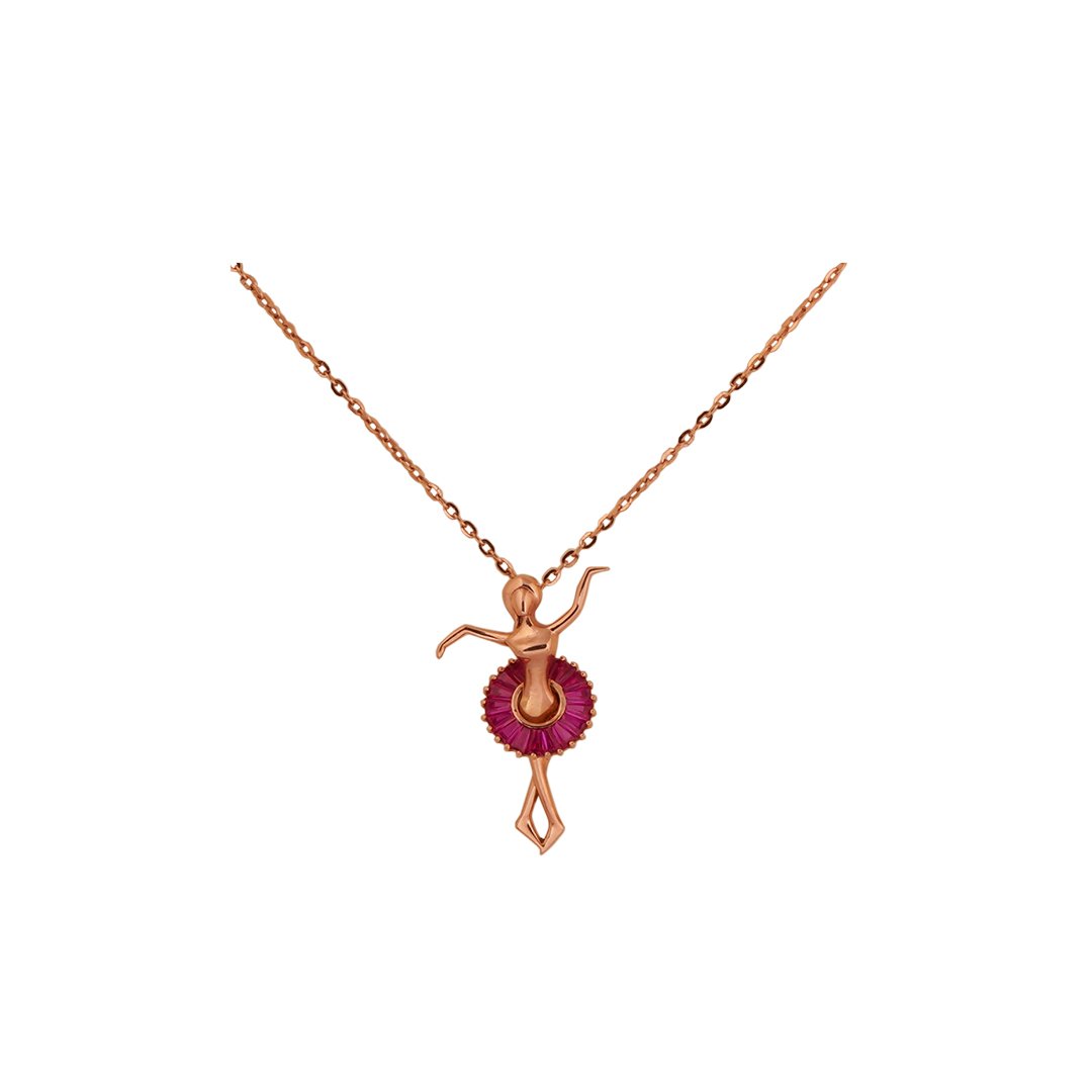 18kt Rose Gold Pendant Chains