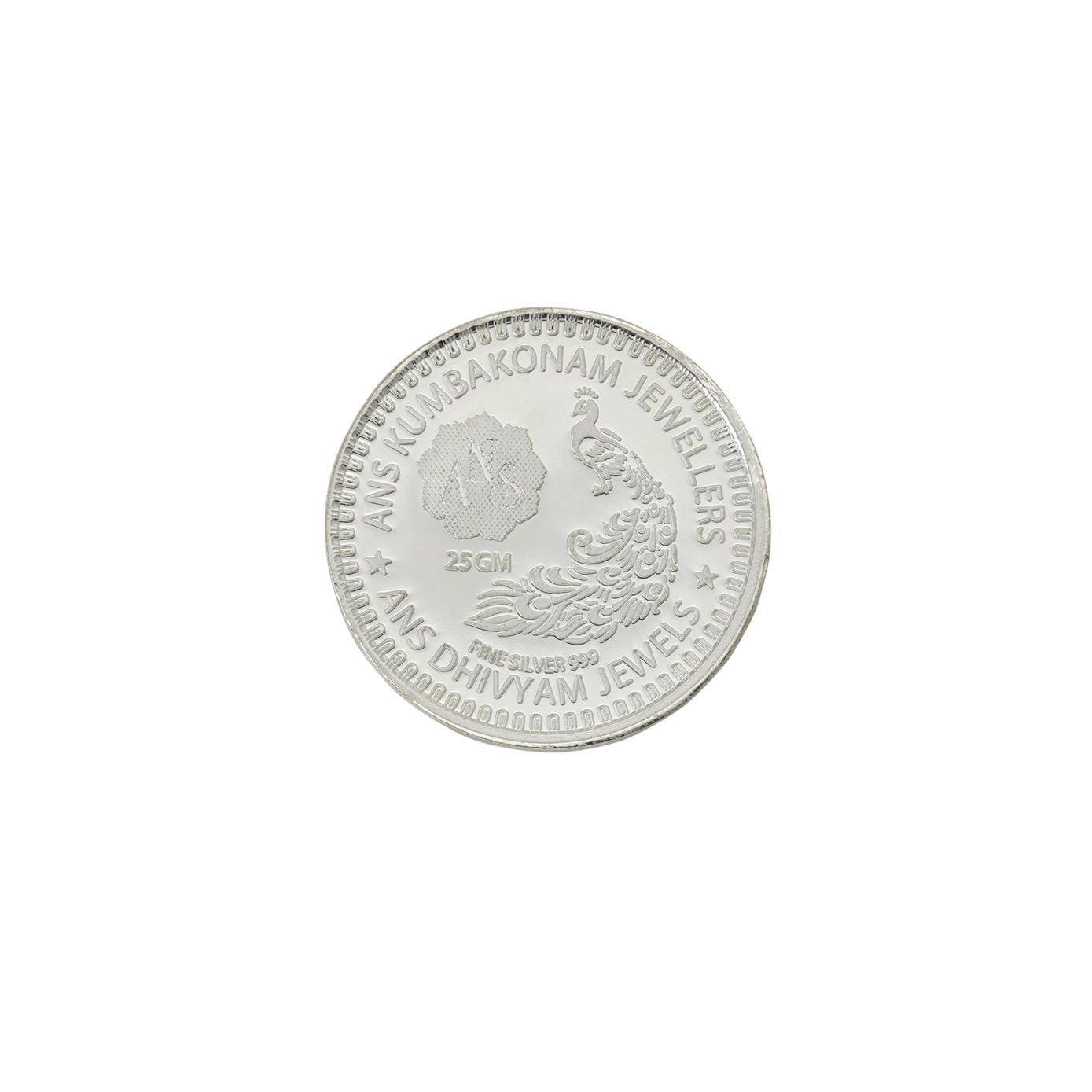 25 gm LAKSHMI SILVER COIN