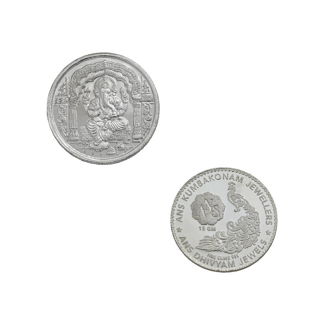 15gm Ganesha Coin