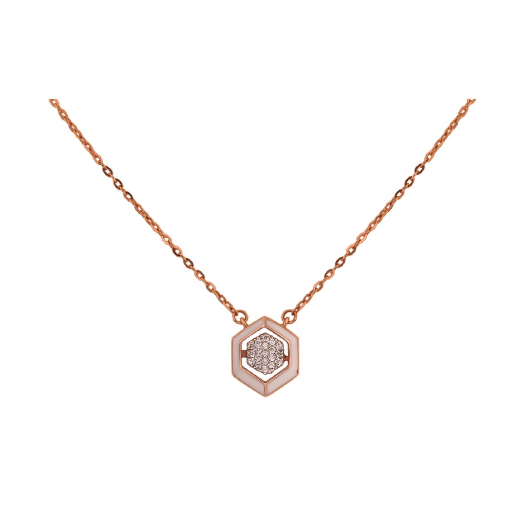 18kt rose gold matching eartops