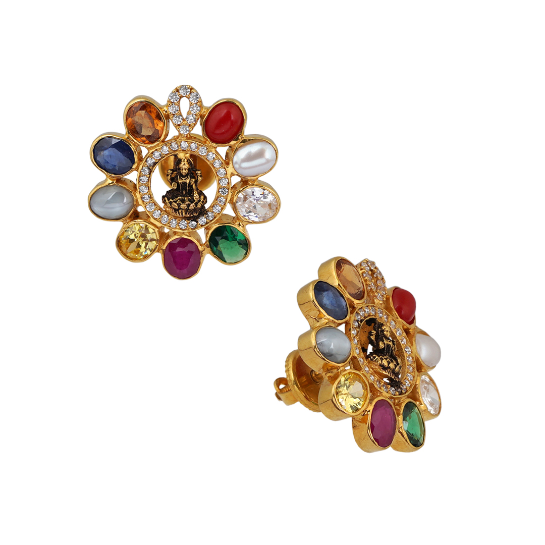 Navarathna Earrings
