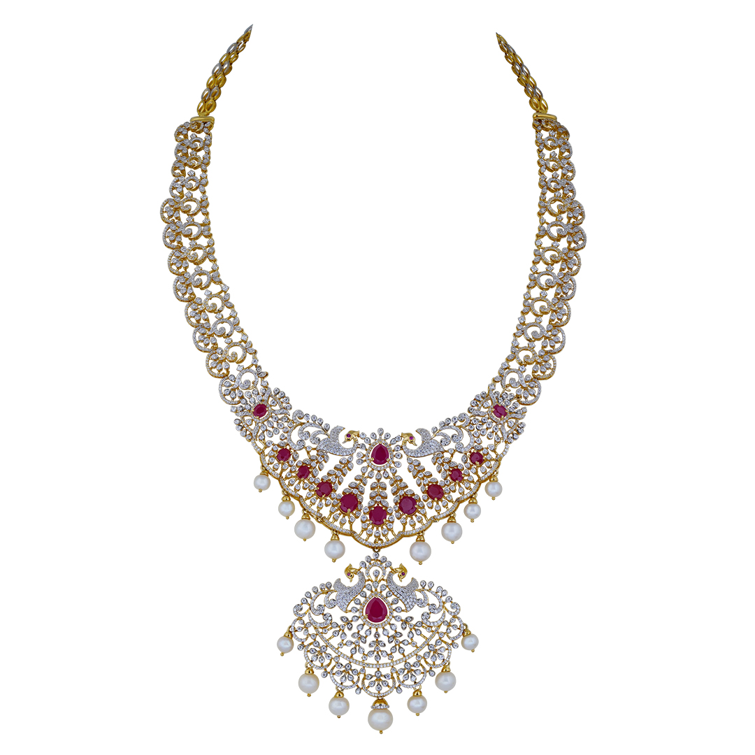 18kt Diamond Design Haram