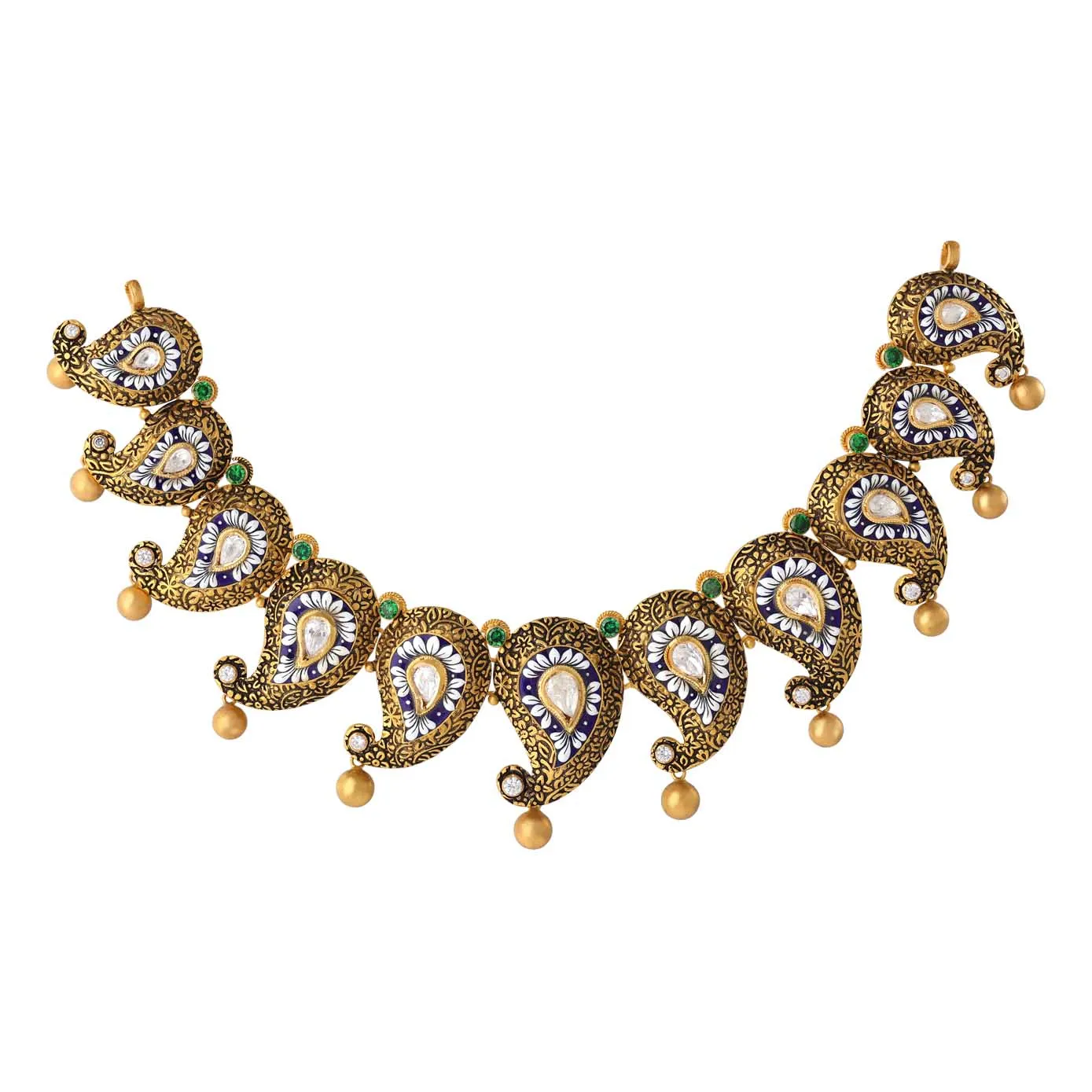 Hyacinth - Gold Necklace