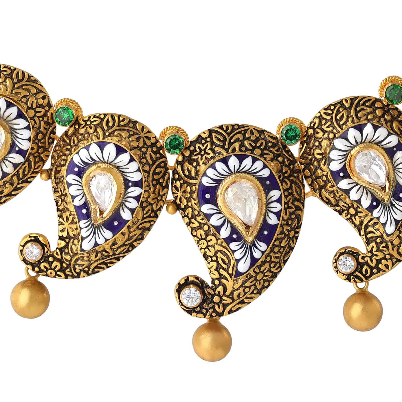Hyacinth - Gold Necklace