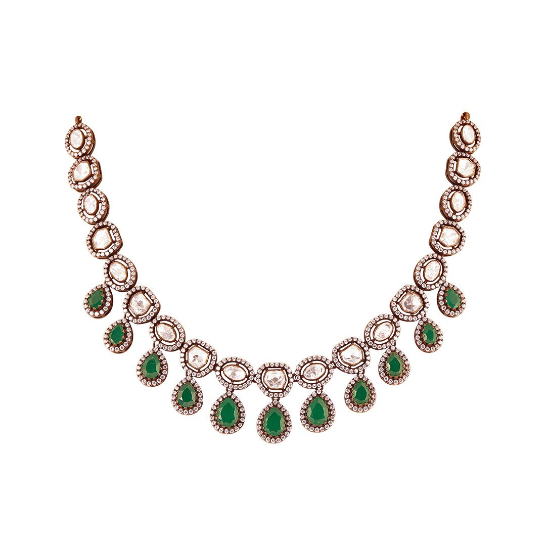 18kt Diamond Design Necklace