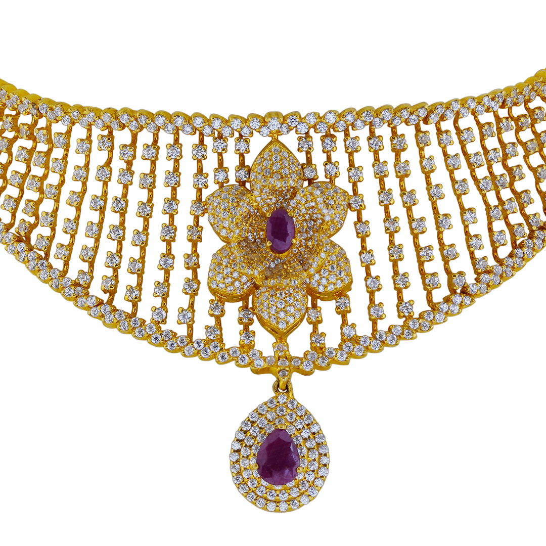 Choker Stone necklace