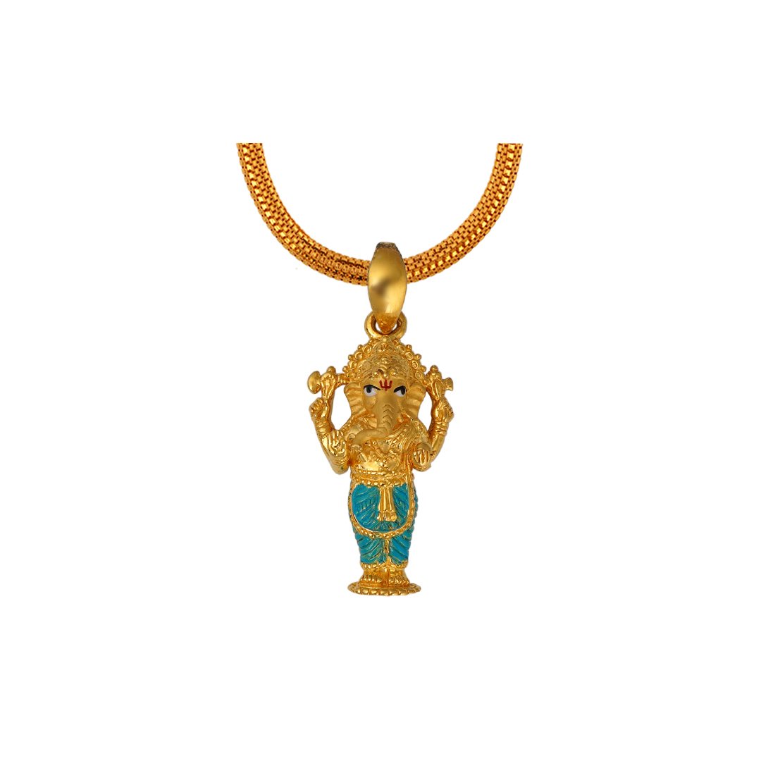 Casting Ganesha Pendant