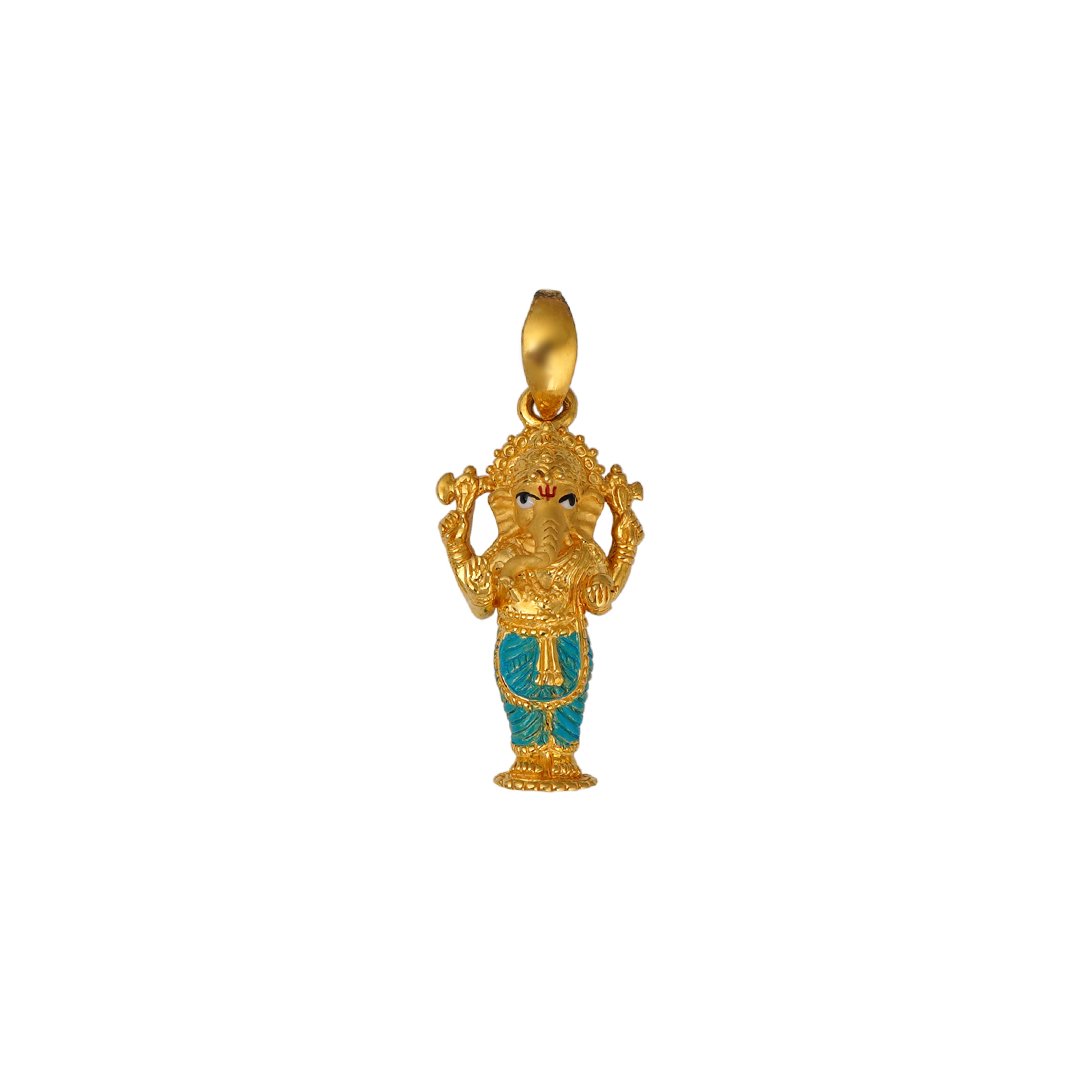 Casting Ganesha Pendant