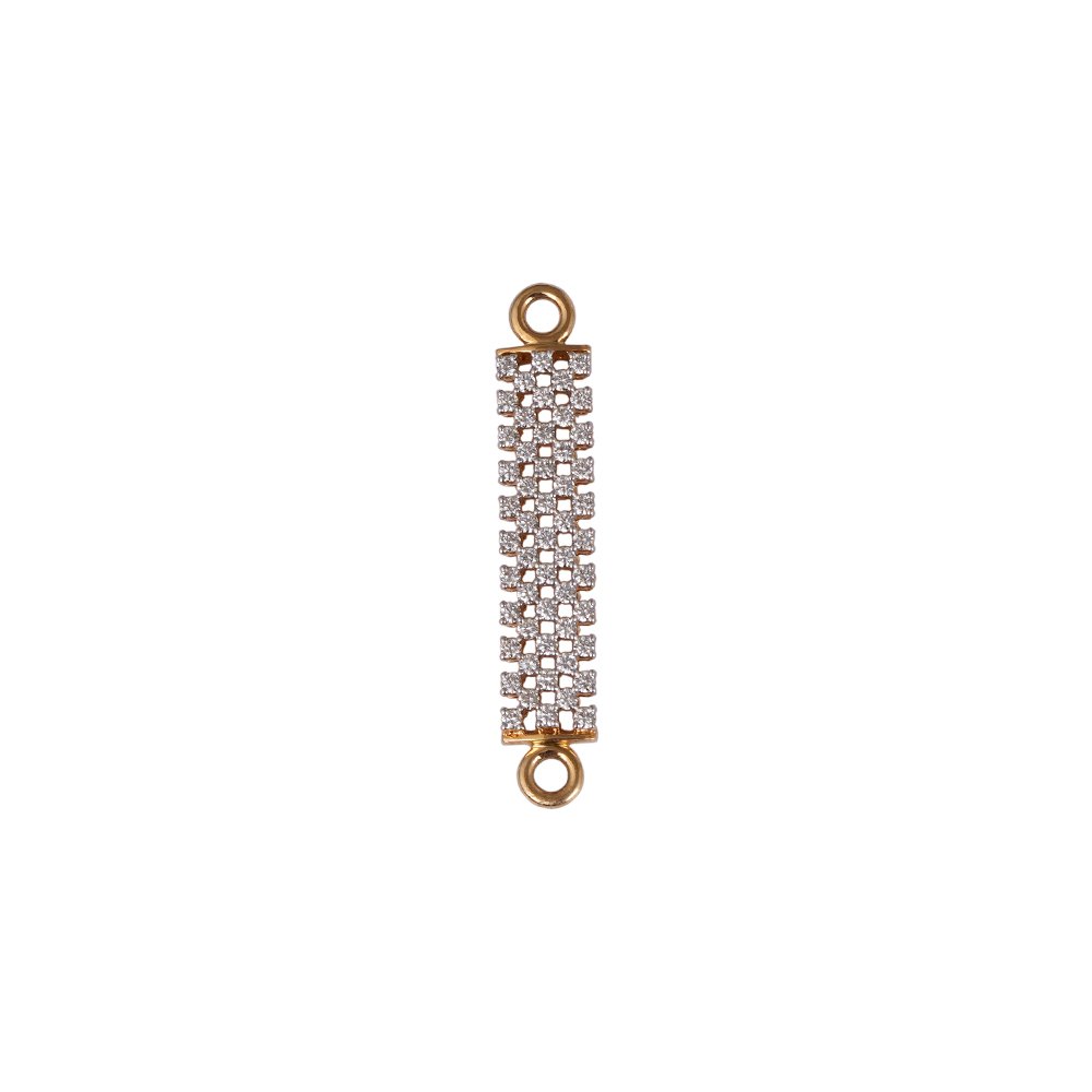 Diamond Mugappu Open Setting 18kt