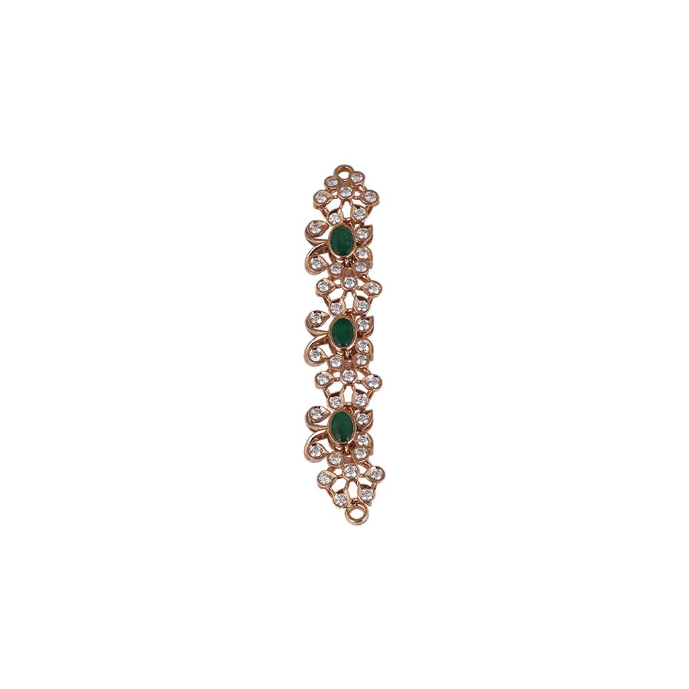 Diamond Mugappu Open Setting 18kt