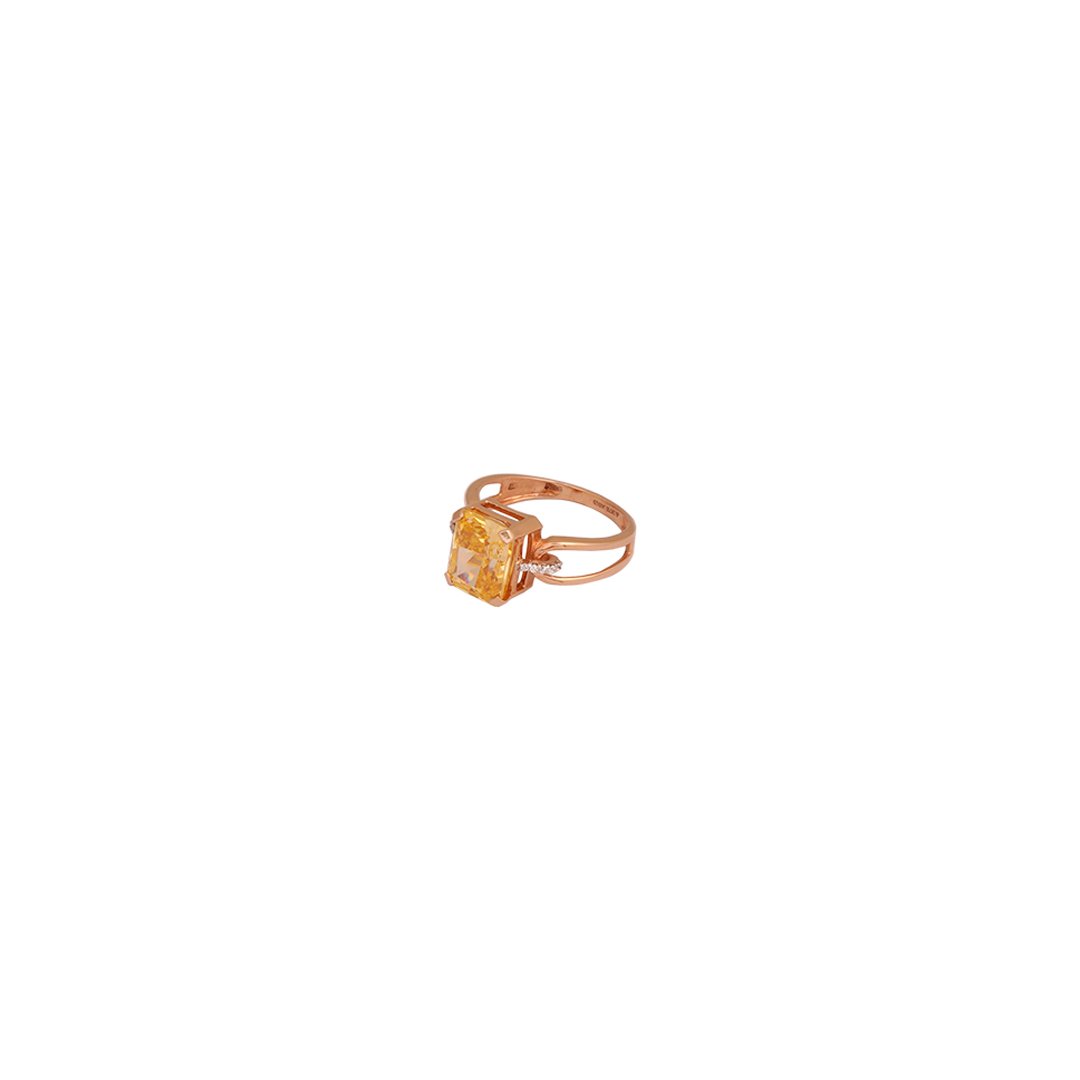 18kt Rose Gold Ladys Ring