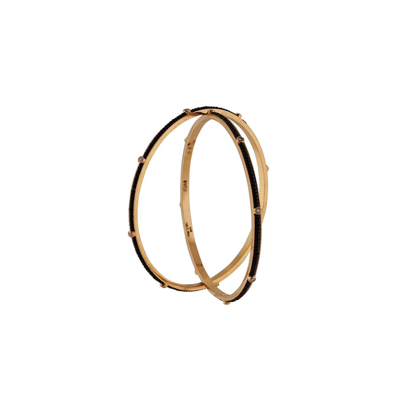 Diamond Bangle Close set 18kt