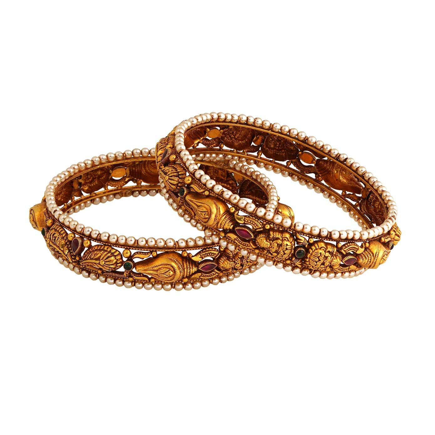 Antique Stone Bangle