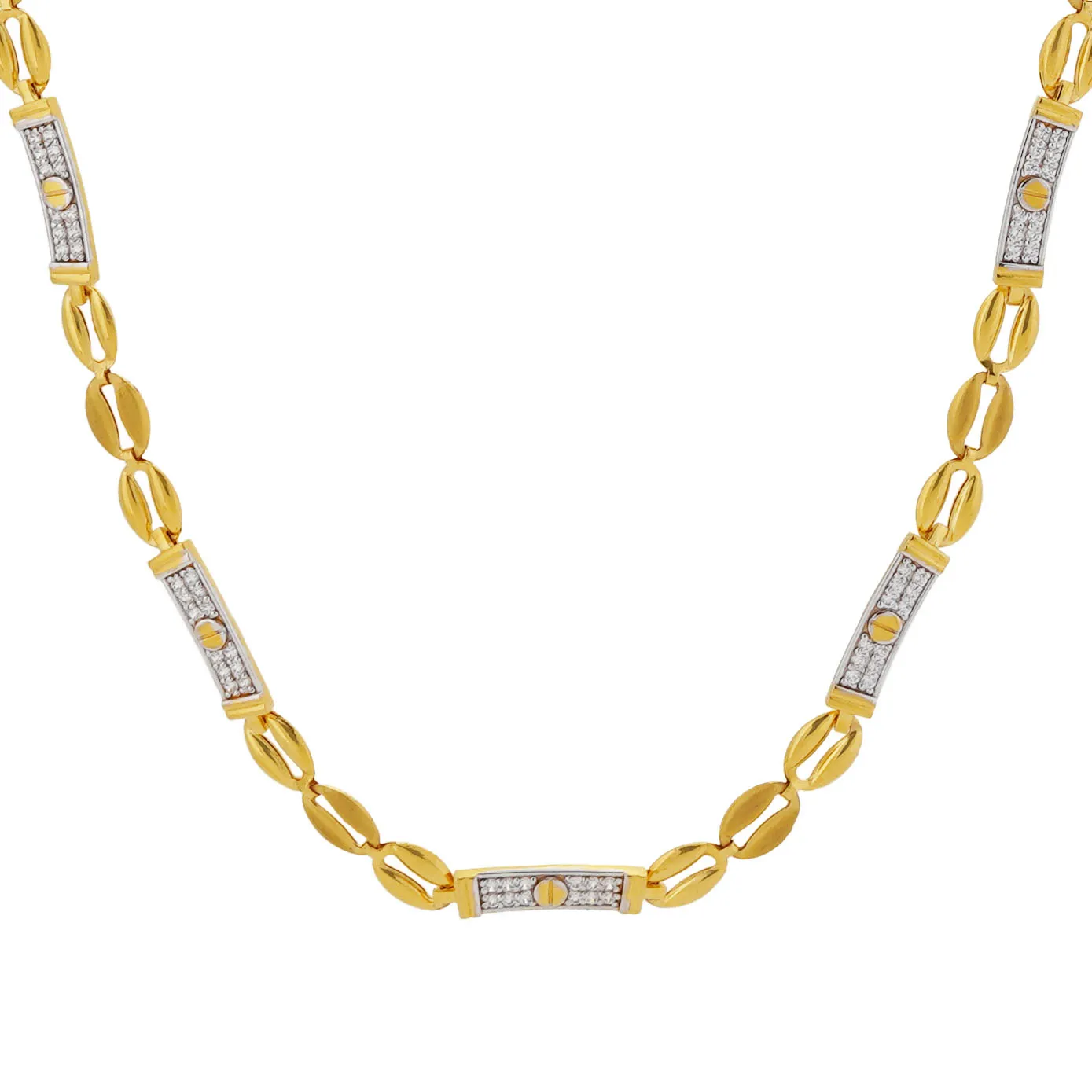 Casting chain stone