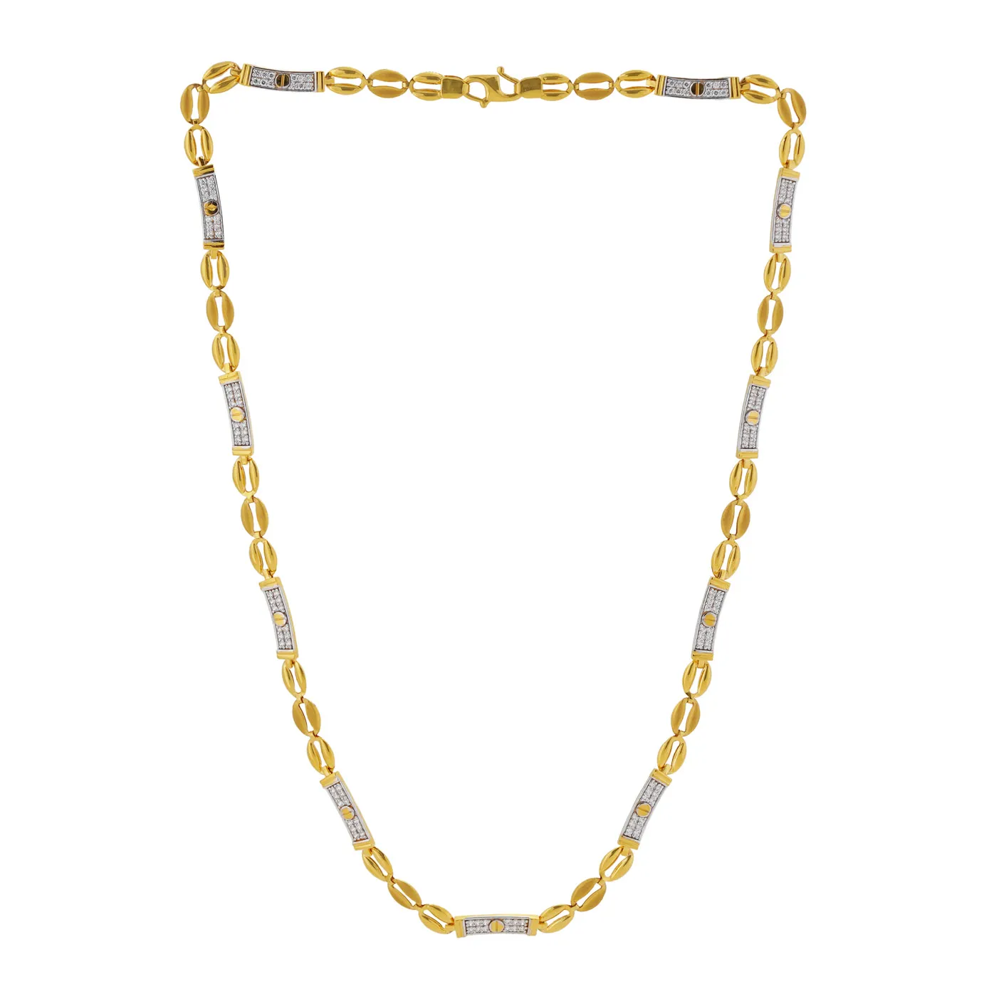 Casting chain stone