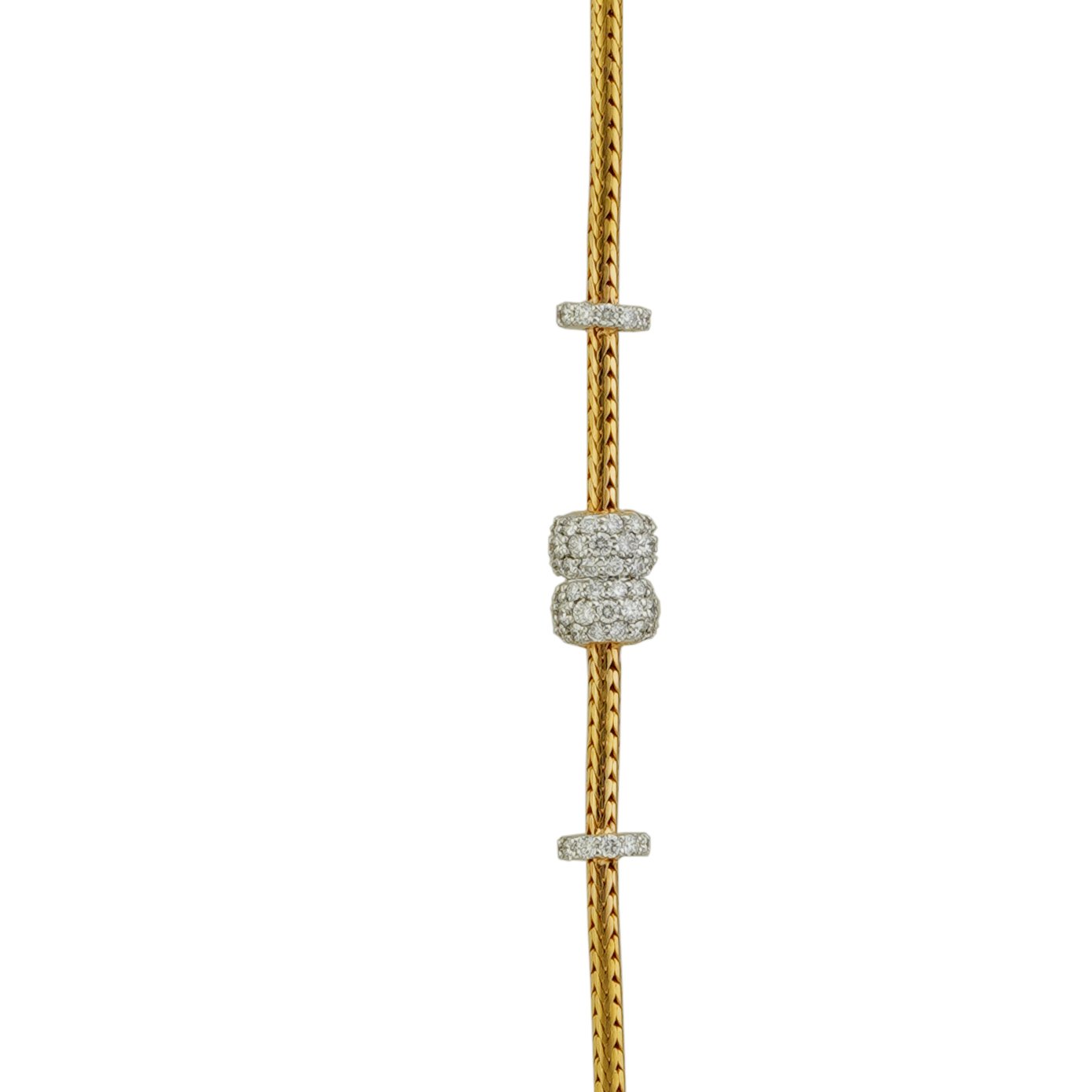 Ice Cream Kodi & Diamond Mugappu Openset 18kt