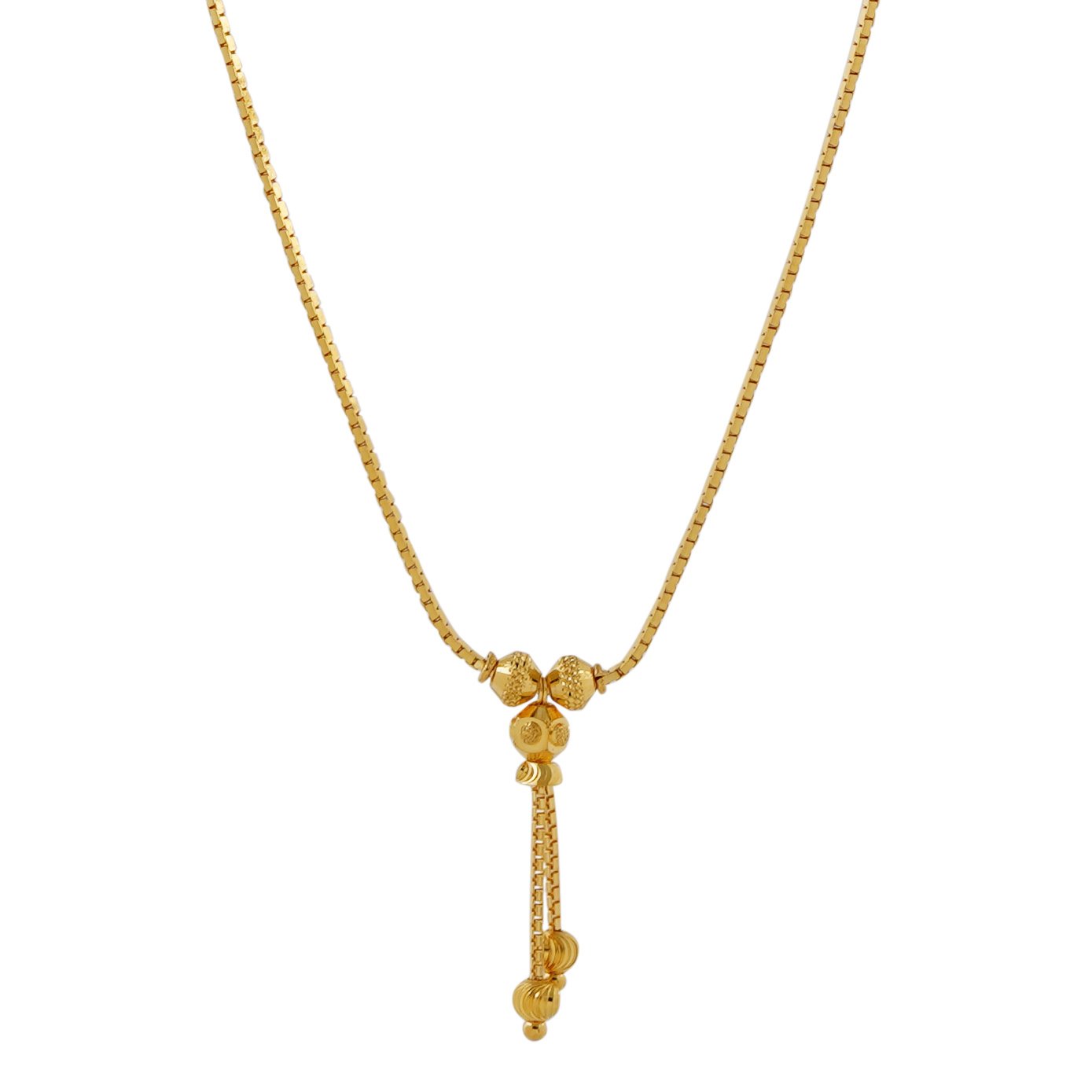 fancy DC ball necklace