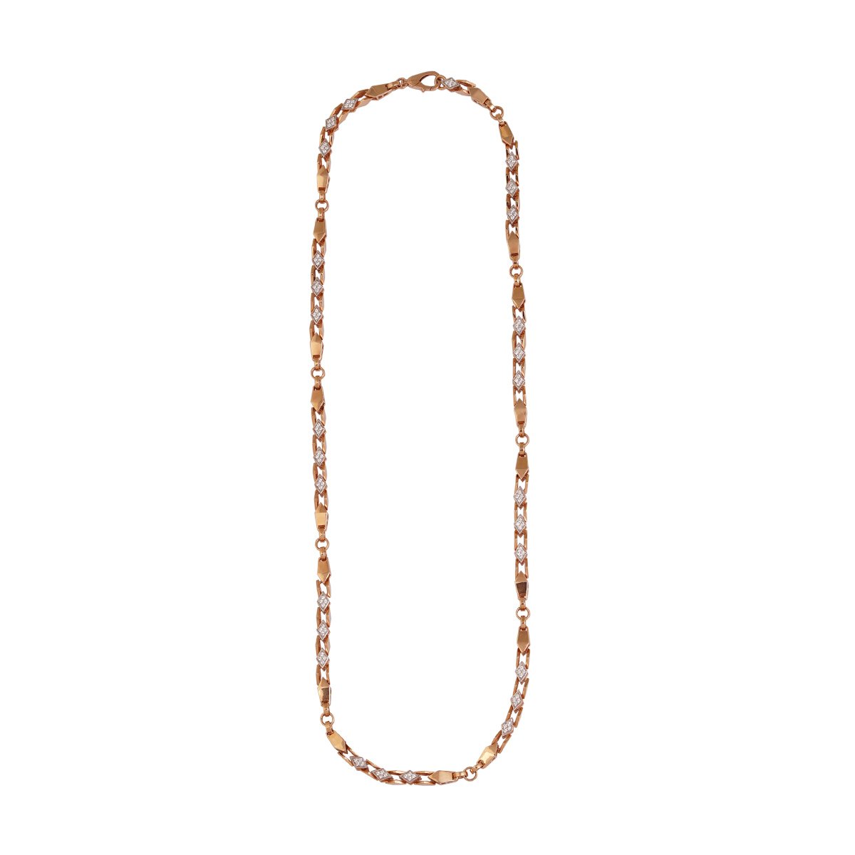 18kt Rose Gold Chain
