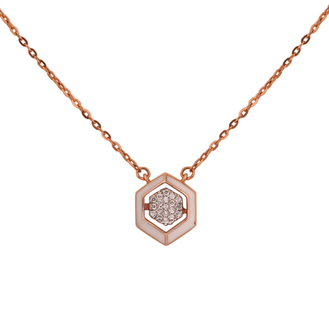 18kt Rose Gold Pendant chain