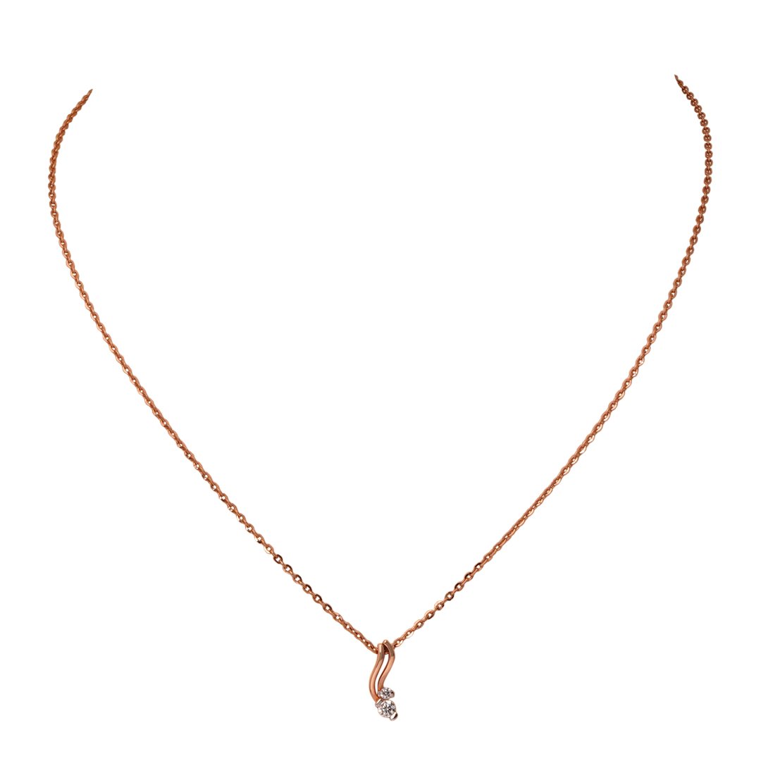 18kt Rose Gold Pendant Chain