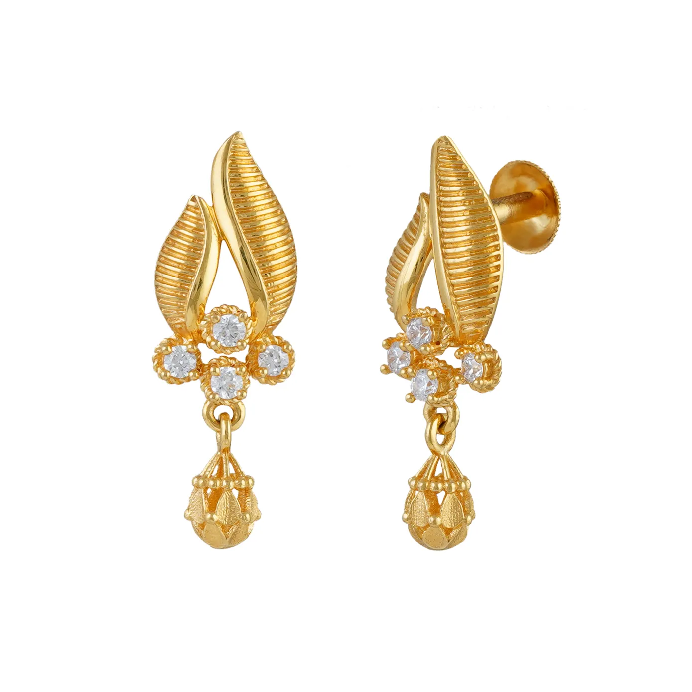 Floro - Gold Earring