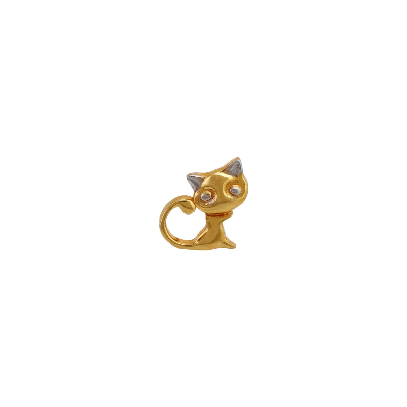 Casting plain earring