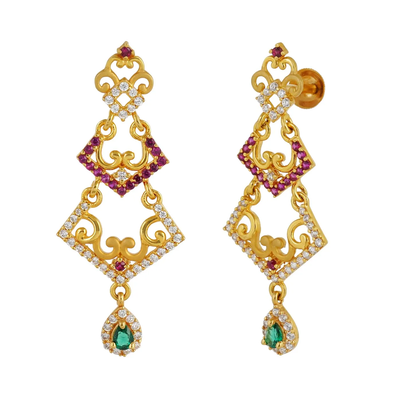 Casting Stone Stud & Drops