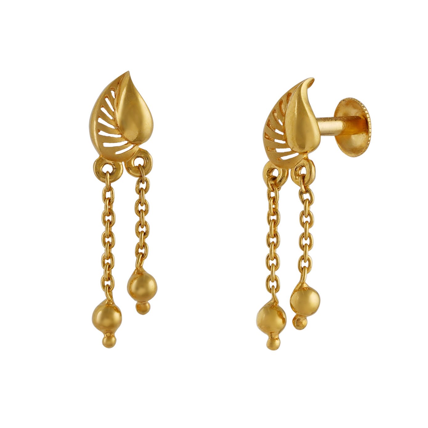 hongkong setting plain stud drops