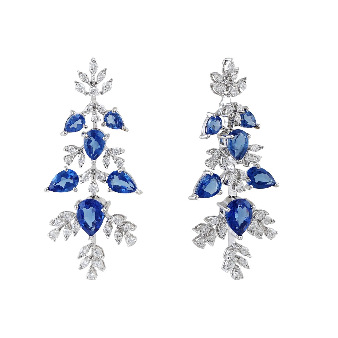 Diamond Earring Openset 18kt