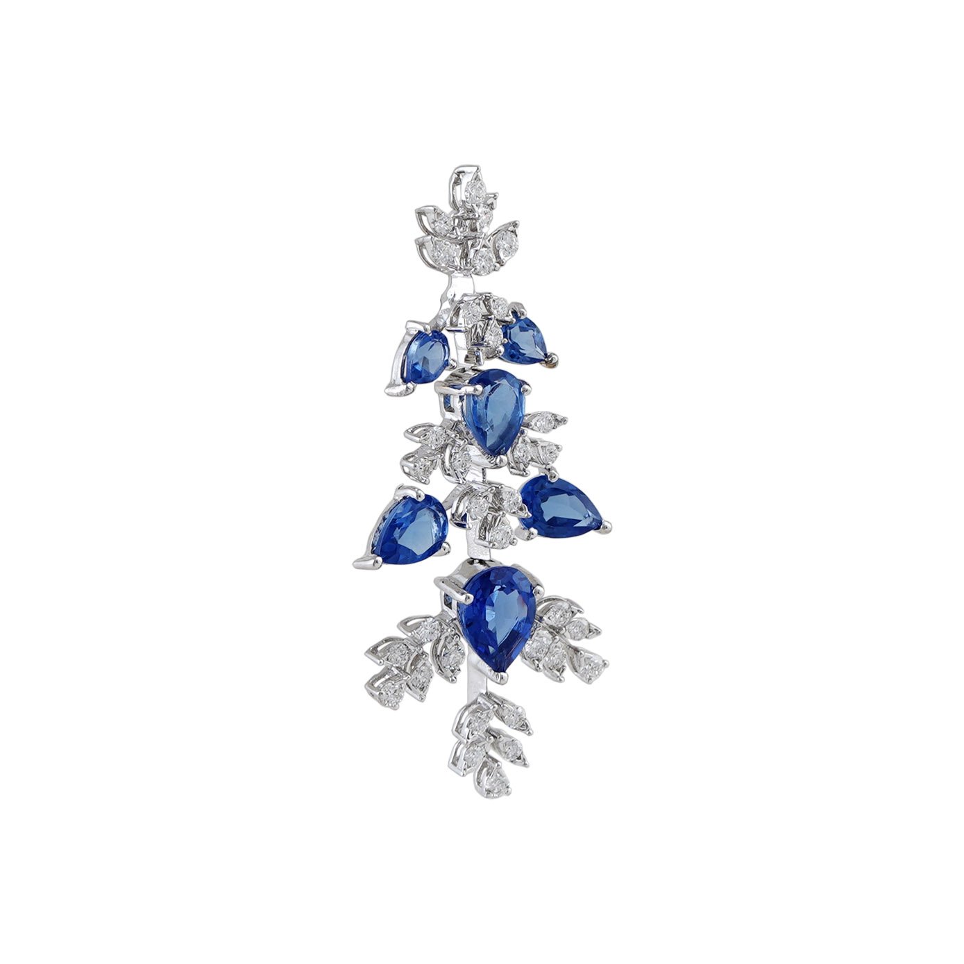 Diamond Earring Openset 18kt