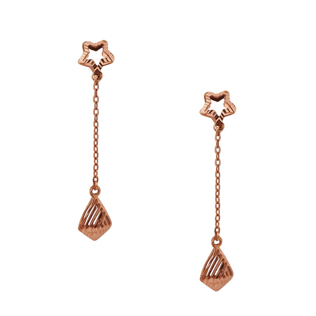 18kt Rose Gold Earrings