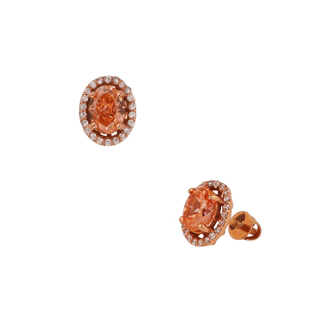 18kt Rose Gold Earrings