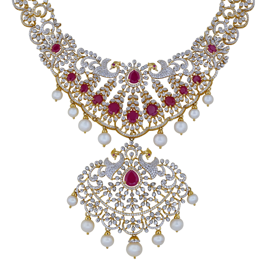 18kt Diamond Design Haram