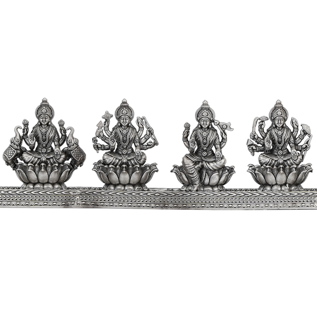 Silver Ashtalakshmi 2D Idol Panel