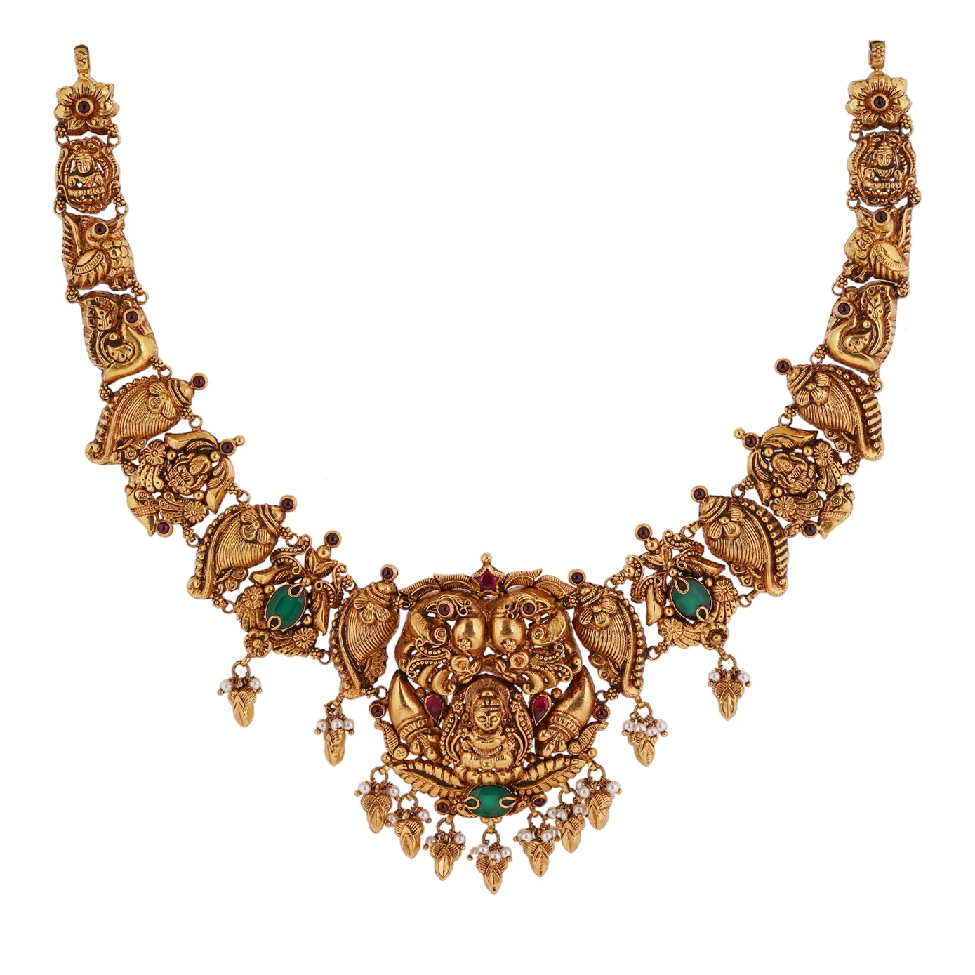 Fusion- Lakshmi Antique Necklace