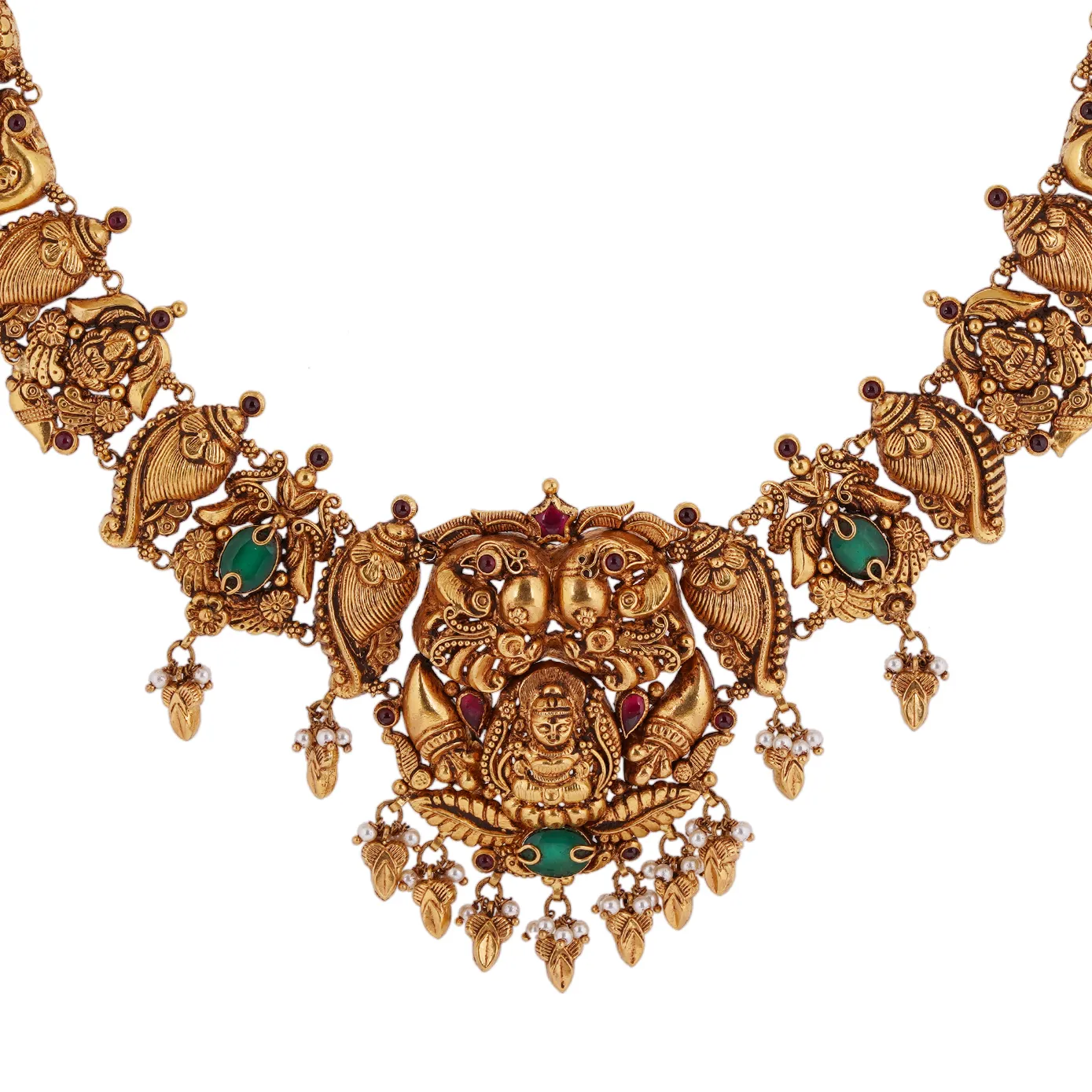Fusion- Lakshmi Antique Necklace