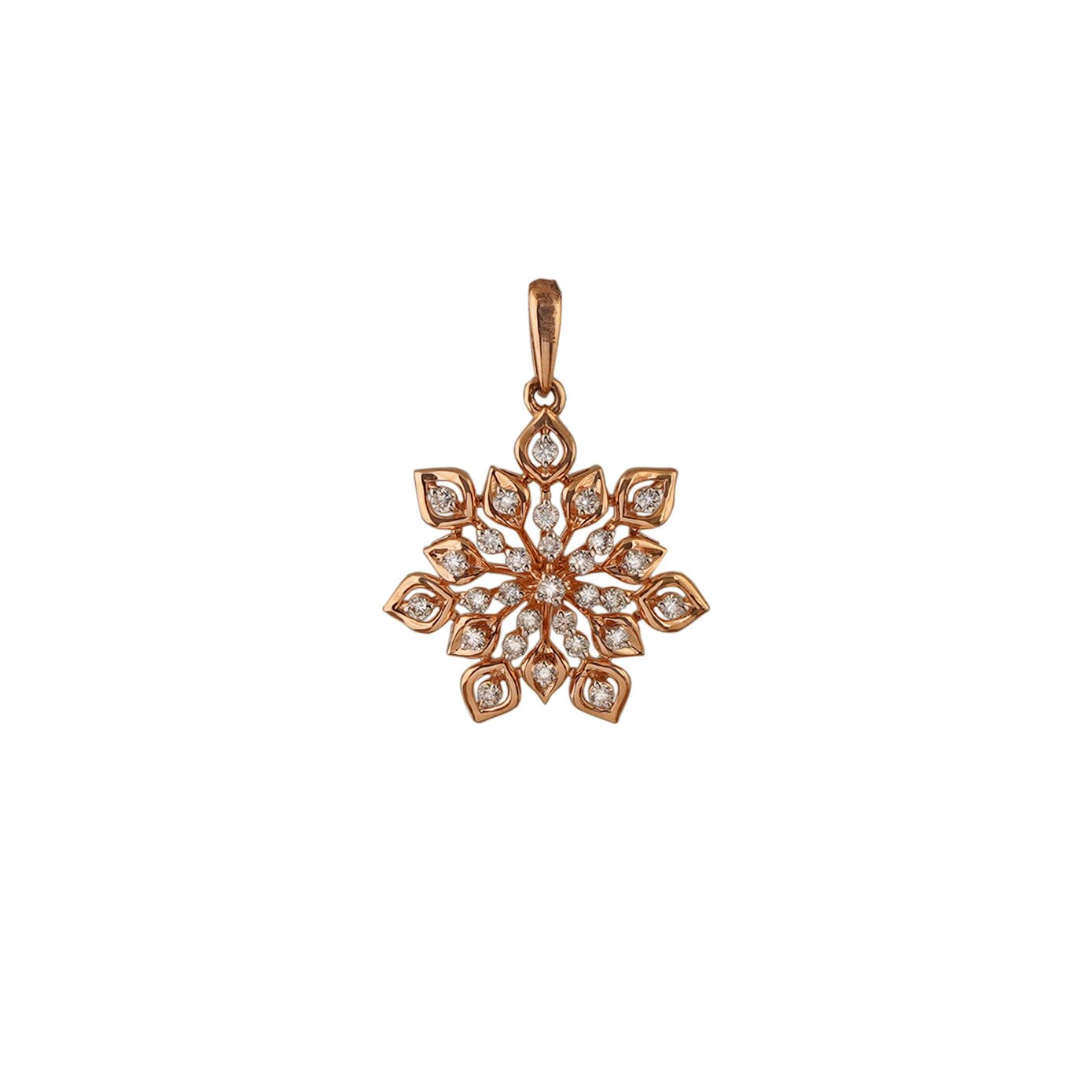 Diamond Pendant Open Setting 18kt