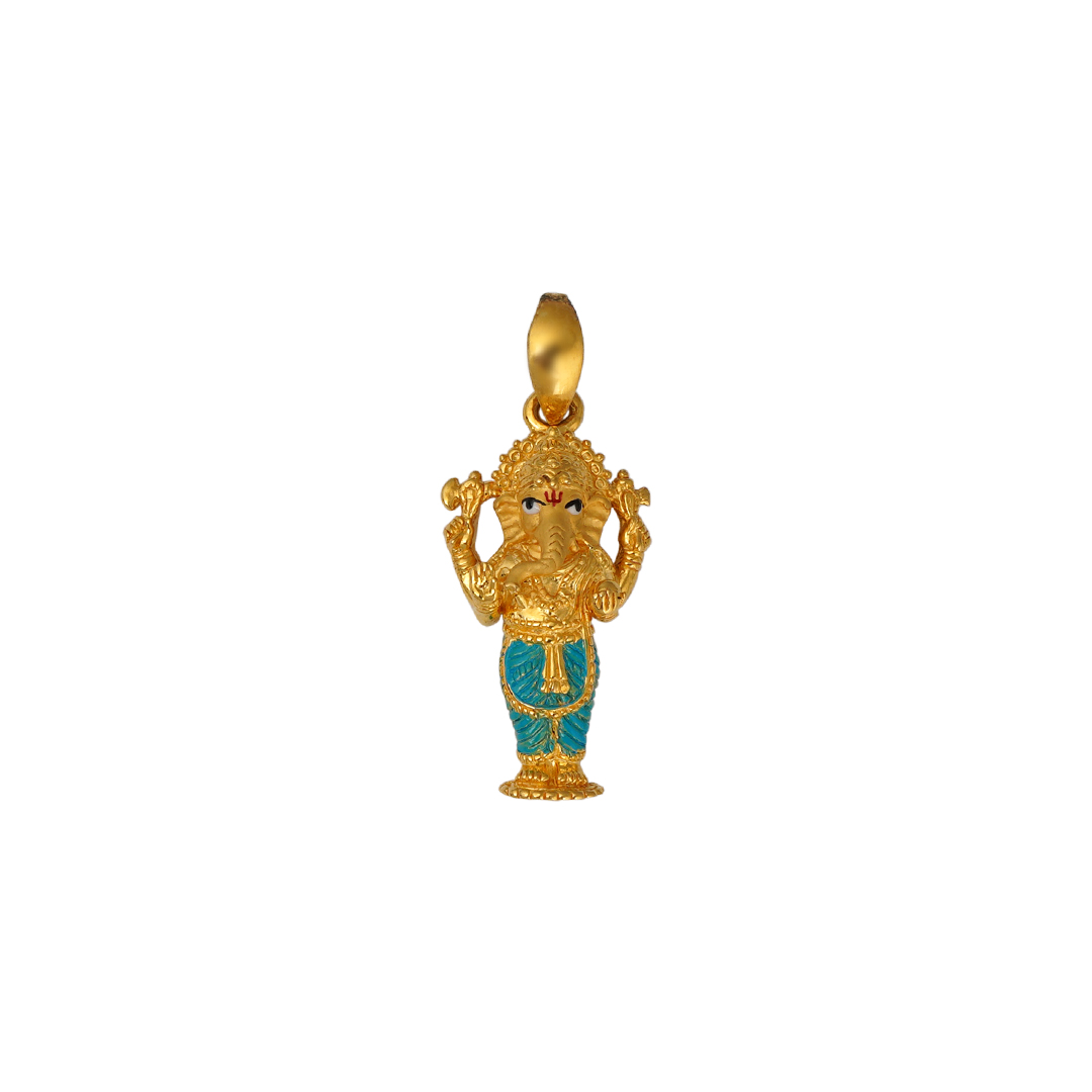 Casting Ganesha Pendant