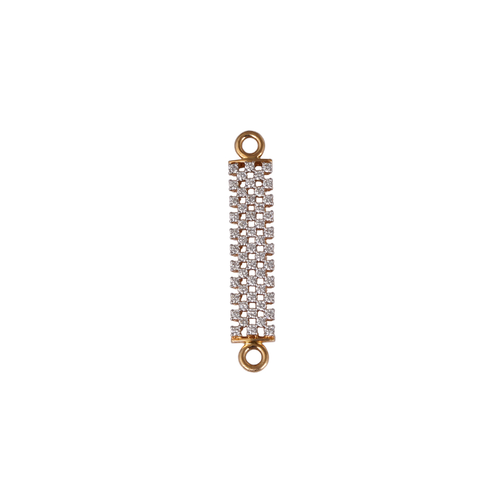 Diamond Mugappu Open Setting 18kt