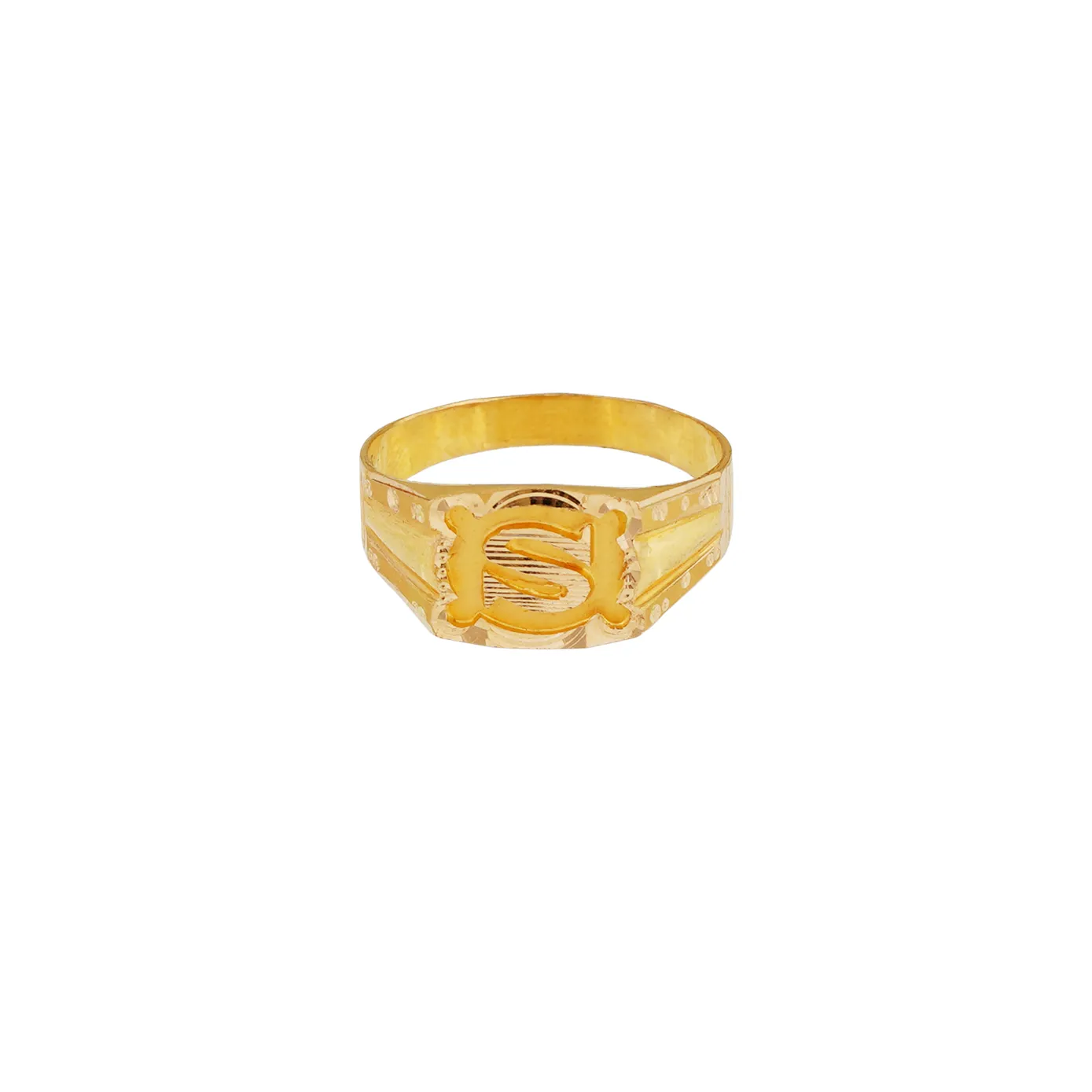 S letter ring