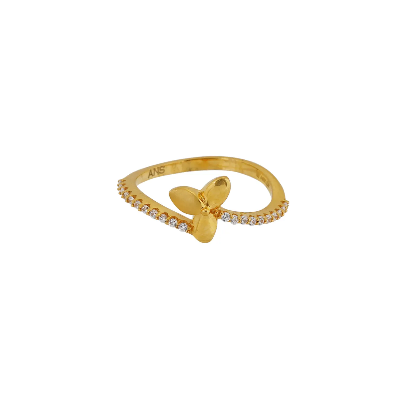 Trillium - Gold Ring
